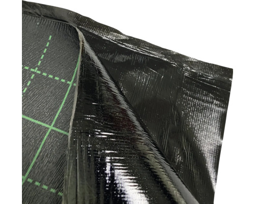 Bitumenbahn auf einer Rolle mit Raster