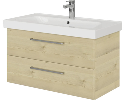 Waschtisch mit Unterschrank und zwei Schubladen