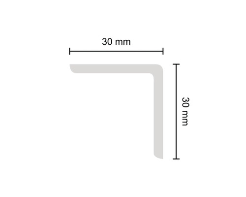 Profilleiste mit den Maßen 30 mm x 30 mm