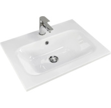 Badmöbel-Set Pelipal Sunline 121 BxHxT 61 x 50 x 46 cm Frontfarbe anthrazit mit Mineralguss-Waschtisch und Waschtischunterschrank