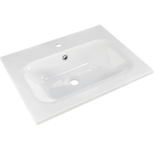Badmöbel-Set Pelipal Sunline 121 BxHxT 61 x 74 x 46 cm Frontfarbe anthrazit mit Mineralguss-Waschtisch und Waschtischunterschrank 3 Schubkästen