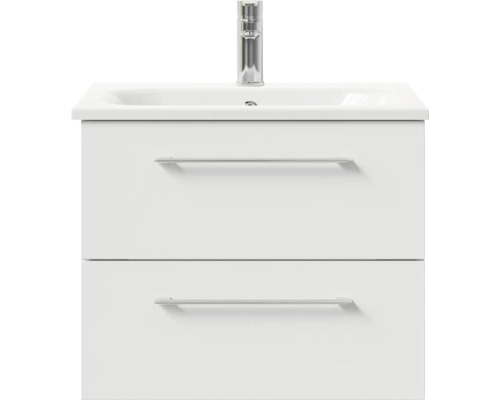 Waschtisch mit zwei Schubladen und Armatur