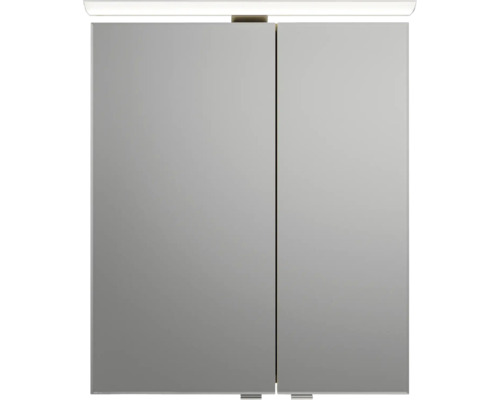 Spiegelschrank mit Beleuchtung und zwei Türen