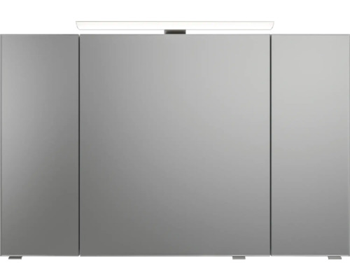 Spiegelschrank mit drei Türen und Beleuchtung