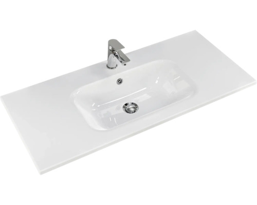 Waschtisch mit Waschbecken und Armatur