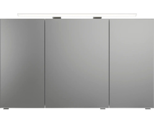 Spiegelschrank mit drei Türen und Beleuchtung