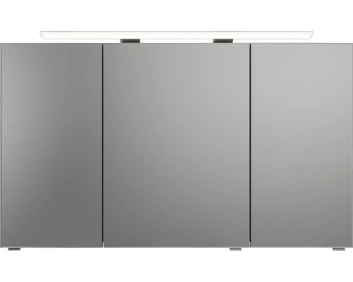 Spiegelschrank mit drei Türen und Beleuchtung