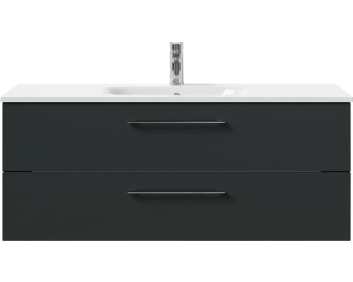 Waschtischunterschrank mit zwei Schubladen und Waschbecken