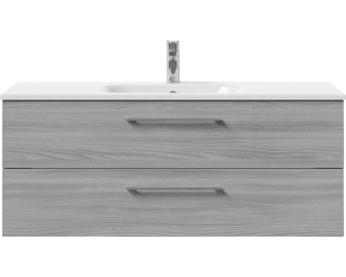 Waschtischunterschrank mit zwei Schubladen und Waschbecken