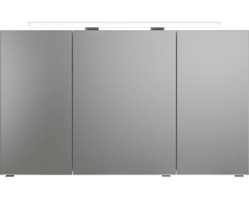 Spiegelschrank mit drei Türen und Beleuchtung