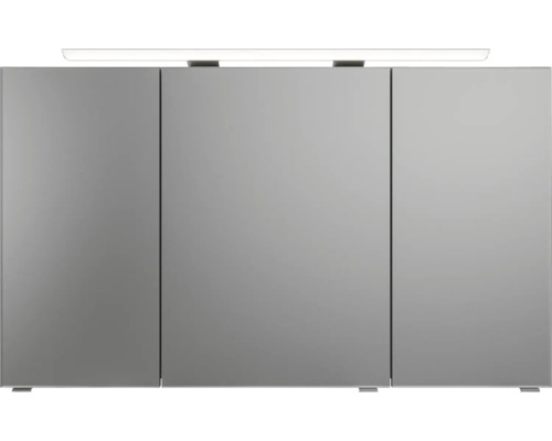 Spiegelschrank mit drei Türen und Beleuchtung