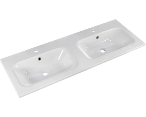 Keramik Waschtisch mit zwei Becken