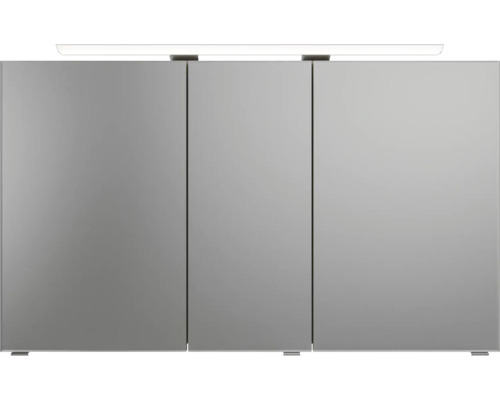 Spiegelschrank mit drei Türen und Beleuchtung