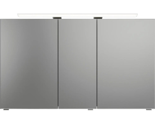 Spiegelschrank mit drei Türen und Beleuchtung