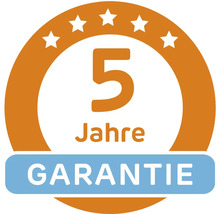 Fünf Jahre Garantie Siegel