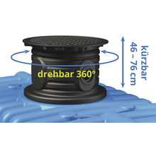 Erdtank 4rain FLAT XL 7.000 L (Lieferung Frei Bordsteinkante unabgeladen)