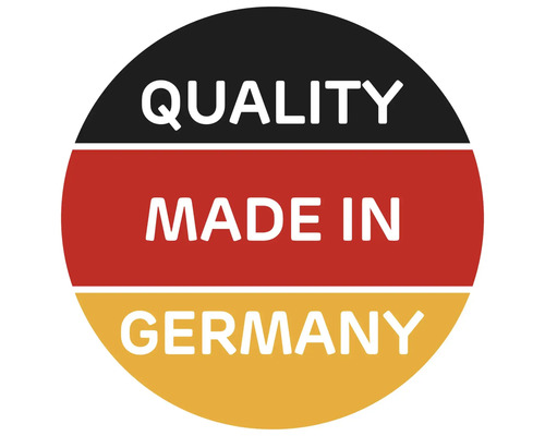 Qualität Made in Germany Siegel