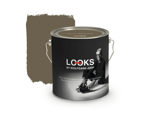 LOOKS by Wolfgang Joop Wandfarbe Clay Brown 2,5 l