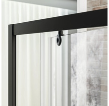 Komplettdusche SCHULTE Jersey II Express Plus 90 x 90 x 215 cm schwarz
