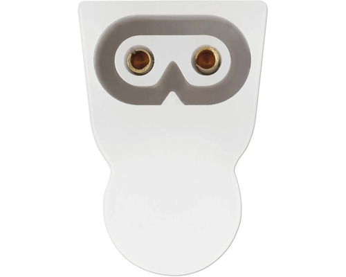 Eurostecker mit zwei Stiften