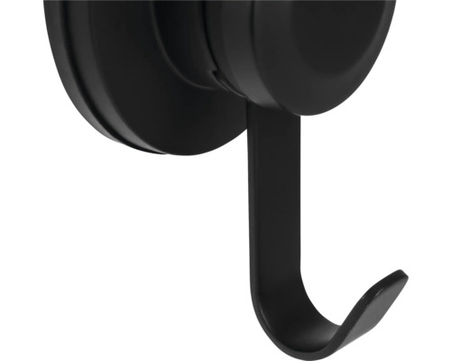 Schwarzer Handtuchhaken für Badezimmer