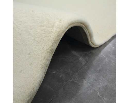 Detailaufnahme eines Teppichs mit Flor