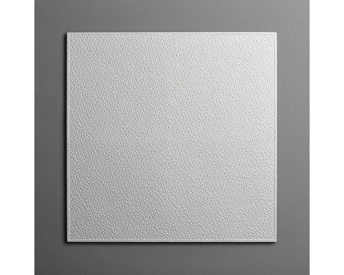 Quadratische Deckenplatte mit texturierter Oberfläche
