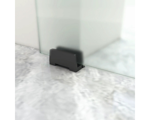 Bodengleiter für Duschkabinen aus Glas