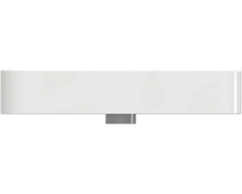 Weißes Hängeregal für die Wandmontage