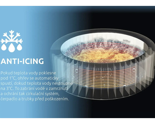 Anti-Icing Funktion für Pool oder Whirlpool