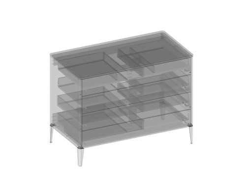 Waschtischunterschrank mit Schubladen