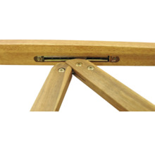 Gartenmöbelset GARDEN PLACE Alina 4-Sitzer 5 tlg. braun mit ausziehbarem Holztisch aus robuster Akazie, klappbar, inkl. Auflagen