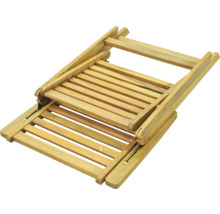 Gartenmöbelset GARDEN PLACE Alina 4-Sitzer 5 tlg. braun mit ausziehbarem Holztisch aus robuster Akazie, klappbar, inkl. Auflagen