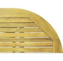 Gartenmöbelset GARDEN PLACE Alina 4-Sitzer 5 tlg. braun mit ausziehbarem Holztisch aus robuster Akazie, klappbar, inkl. Auflagen