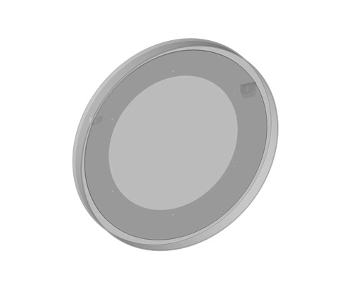 Runder Spiegel zur Wandmontage