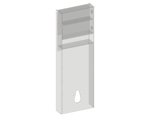 Transparentes Taschentuchbox Wandmodell