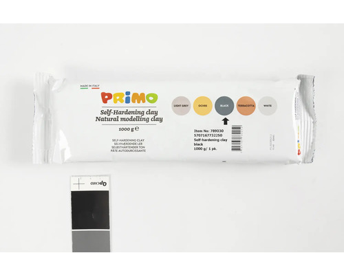 Primo Selbsthärtende Modelliermasse Natur, 1000 Gramm