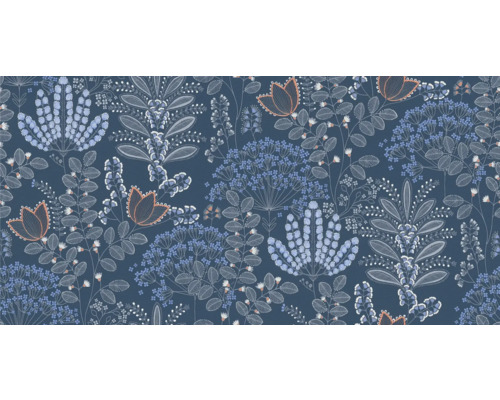 Tapete mit Blumenmuster