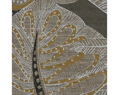 Detailansicht einer Tapete mit Blattmuster