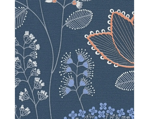 Blumentapete mit Blütenmuster