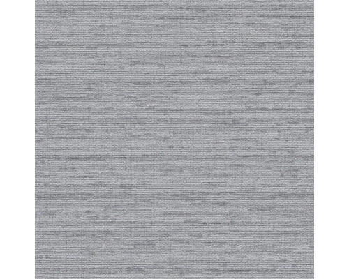 Detailansicht einer grauen Strukturtapete.