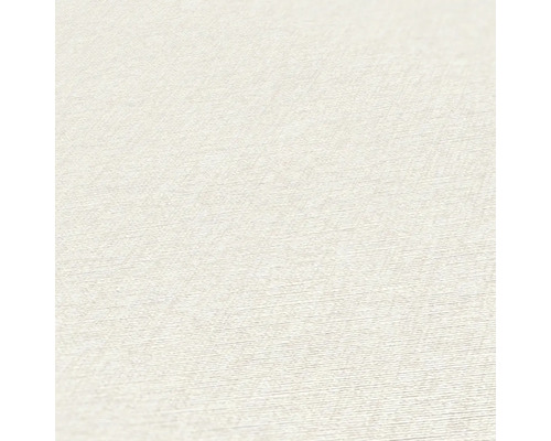 Nahaufnahme einer hellen Textiltapete mit feiner Struktur