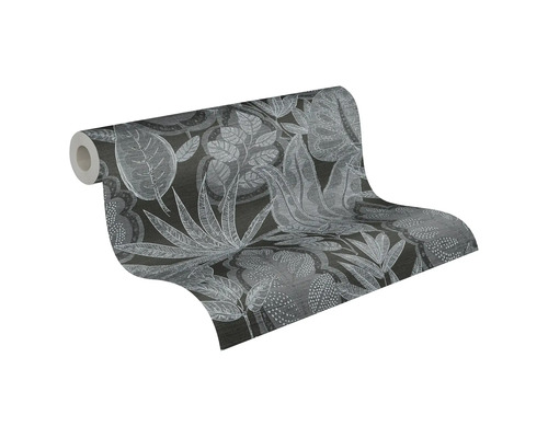 Tapetenrolle mit Blättermuster