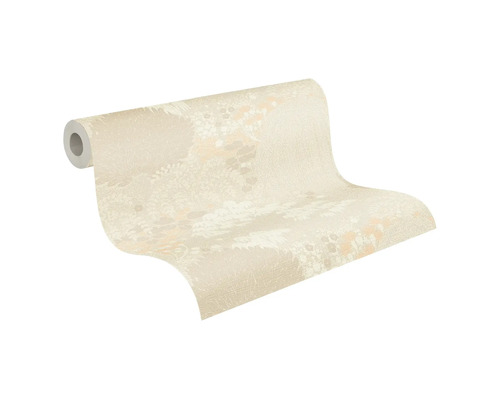 Tapetenrolle mit floralem Muster