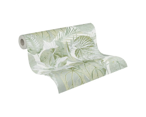 Tapetenrolle mit Blättermuster