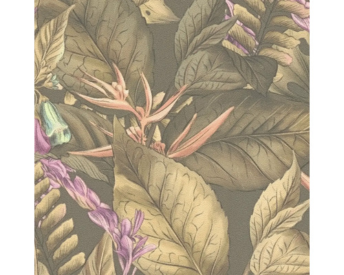 Tapete mit Pflanzenmotiven