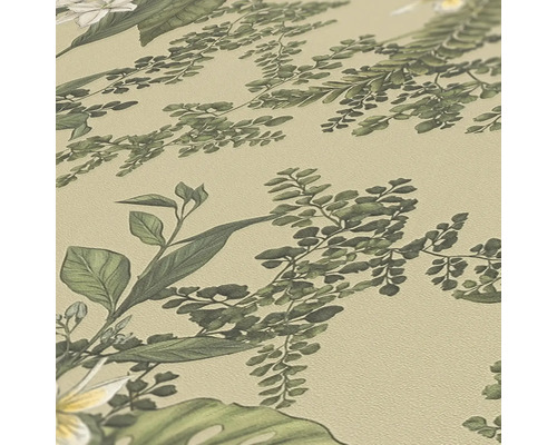 Tapete mit Pflanzenmuster