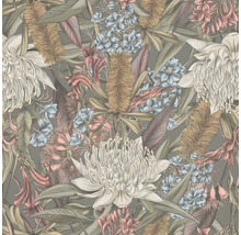 Tapete mit Blumenmuster für die Wandgestaltung