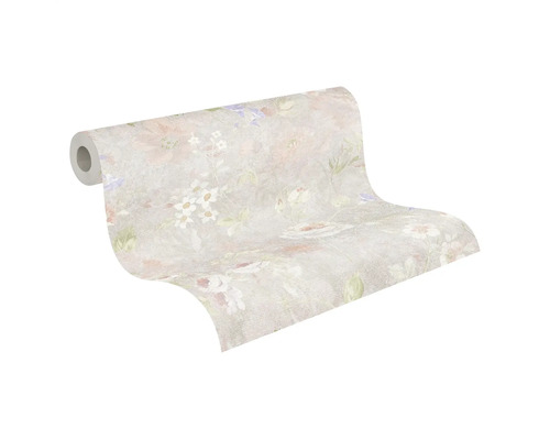 Tapetenrolle mit Blumenmuster