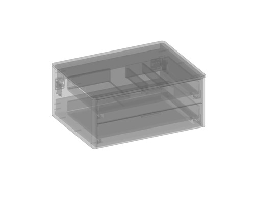 Leergehäuse für elektronische Geräte